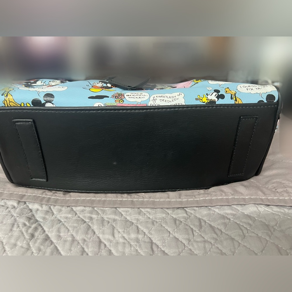 Walt Disney World Exclusive -  Blue Mickey Mouse Satchel - Picture 4 of 12